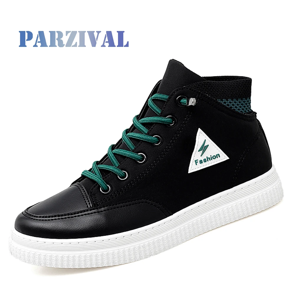 

PARZIVAL Men Vulcanized Shoes New High top Breathable Canvas Shoes Spring Sneakers Women Flats Shoes Teens Casual Shoes