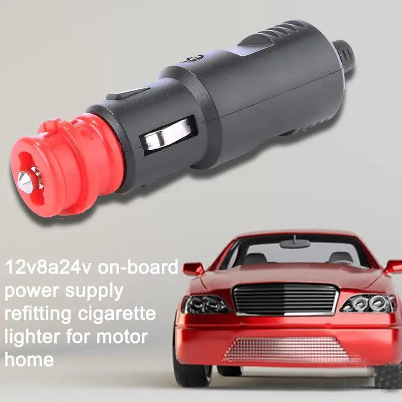 12V-24V разъем для автомобильного прикуривателя адаптер штекер | Автомобили и