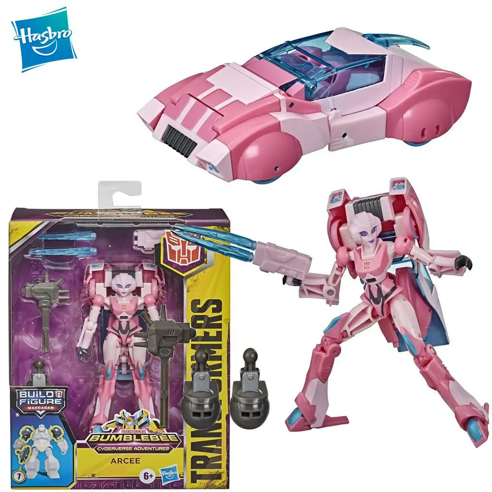 

Трансформеры Hasbro Bumblebee, роскошный арcee Optimus Prime, мультяшная фигурка, подвижная модель куклы, детские игрушки, робот, рождественский подарок