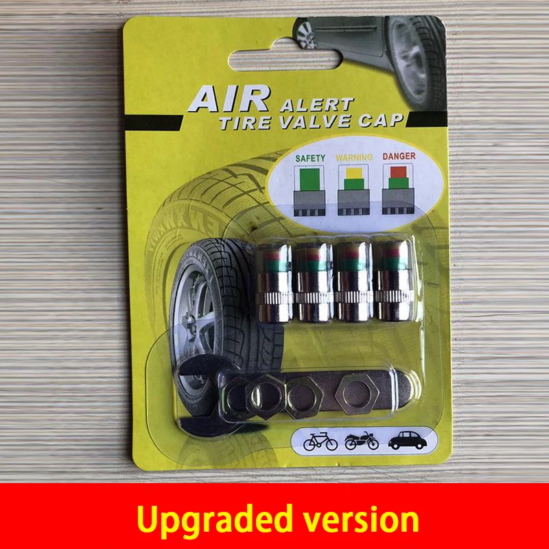 4 шт./компл. универсальный авто шин Давление сигнализации Монитор шток клапана