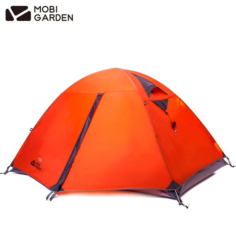 Verkaufen Mobigarden Kalten Berg 4 Air Outdoor Zelt 4 Person Double Layer Wasserdicht Camping Wandern Bergsteigen Familie NXZ1429063