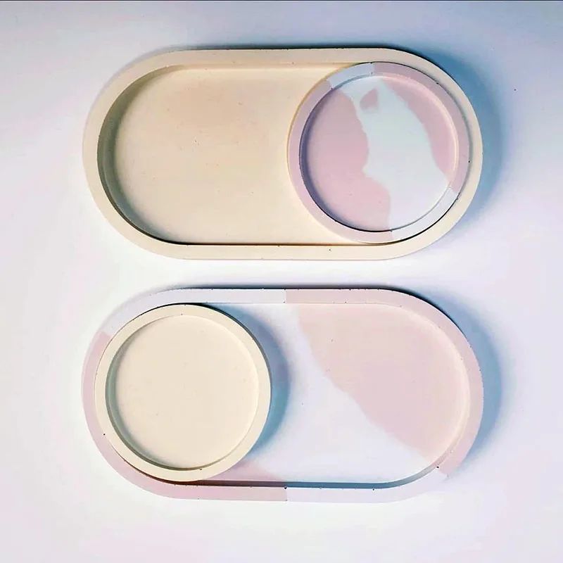 Форма для бетонной мыльницы геометрическая форма бетонного лотка овальная