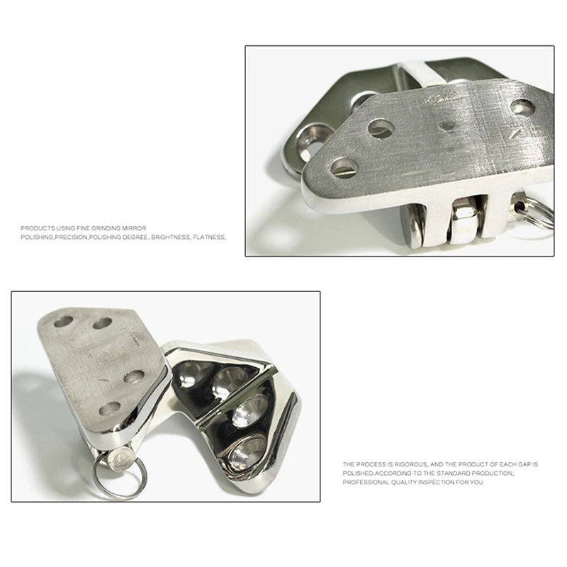 

Marine Hatch Hinge Heavy Duty 316 Marine Grade Stainless Steel-2.75 X 2.75 Inch