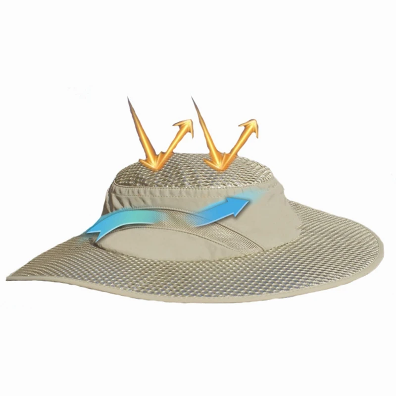 Шапка с тепловой защитой 50 км унисекс Солнцезащитная шапка широкими полями для
