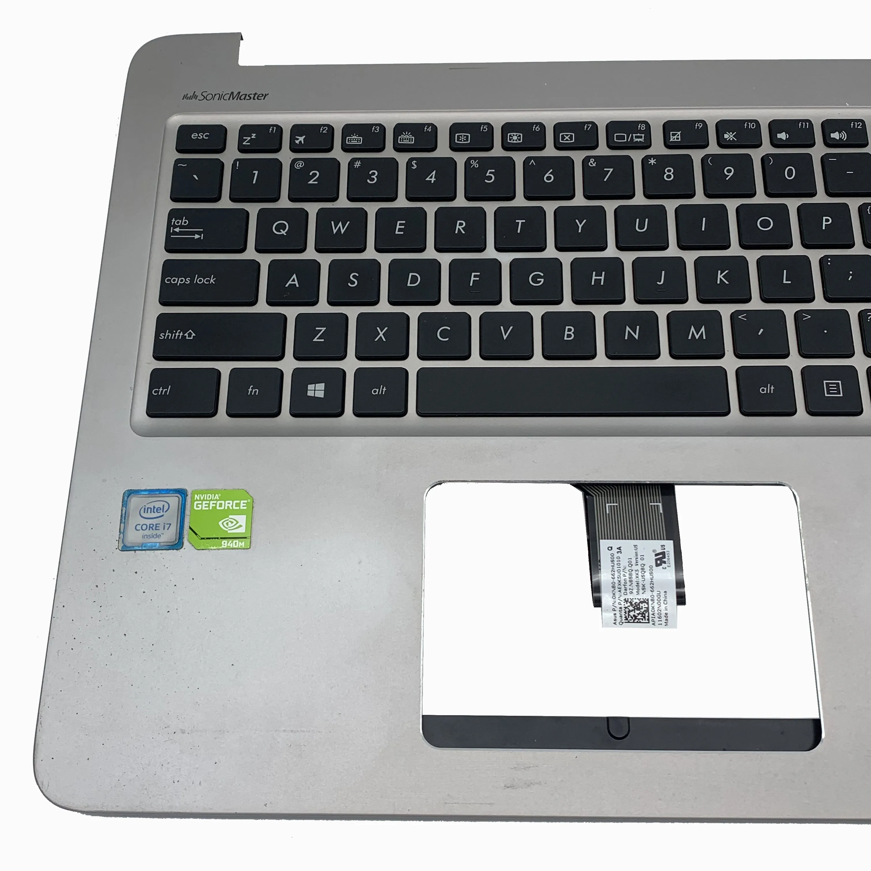 Клавиатура для ноутбука Asus K501 UW K501UB K501UX K501LB K501U US клавиатуры C покрытие Упор рук