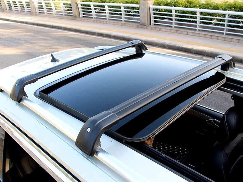 2 шт. алюминиевая перекрещенная балка рейка на крышу багажная перевозка Полка