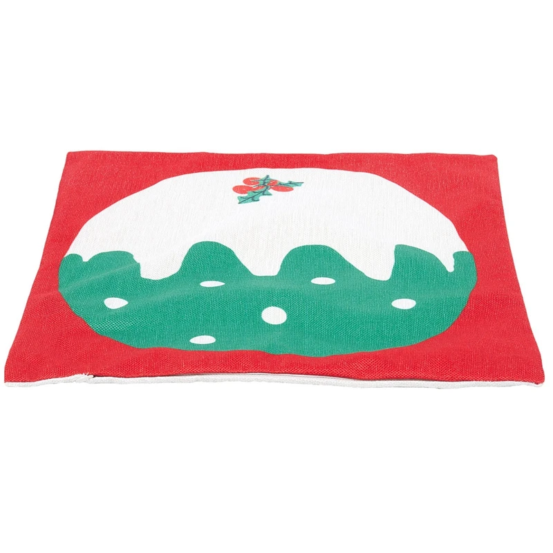 Рождество Лен пледы Подушка Чехол для дивана чехол подушки наволочка домашний