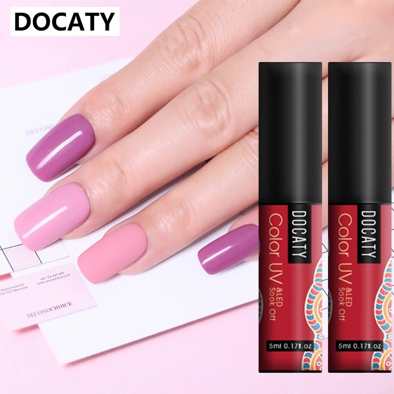 Docaty лак для ногтей цвета Блеск Радужный Гель живописи цветной гель краска УФ