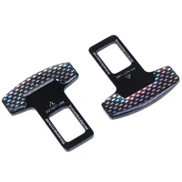 2pcs universal car safety belt clip car seat belt buckle vehicle mounted car accessories safety belt buckles