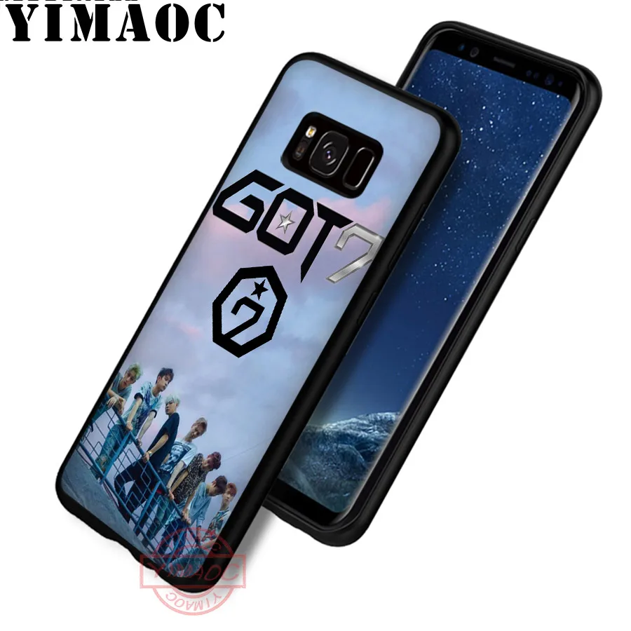 Чехол YIMAOC для Samsung S20 Ultra S10 S9 S8 S6 S7 Edge Note 8 9 10 Lite Plus с изображением JinYoung, Jackson и Mark из GOT7.