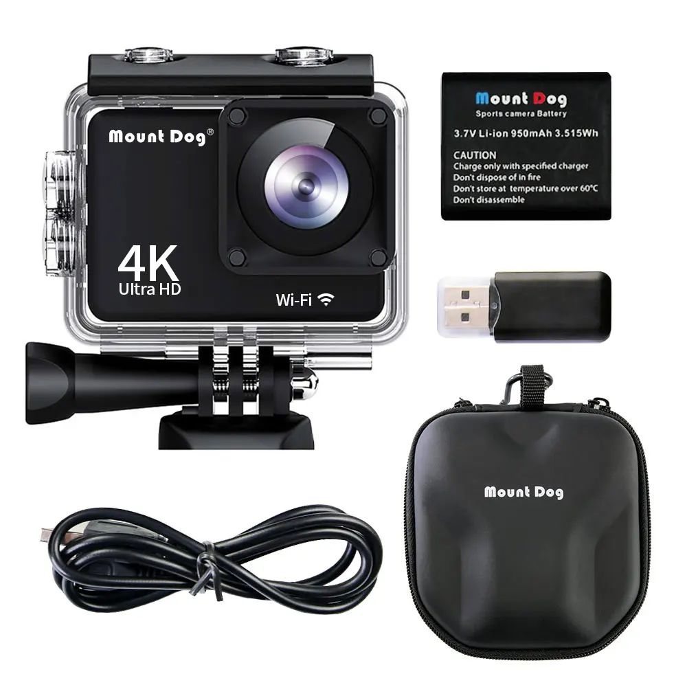 2," Go Ultra Pro HD 4K Спортивная экшн видеокамера DVR рекордер Wifi Пульт дистанционного управления Водонепроницаемая селфи палка Gopro аксессуары