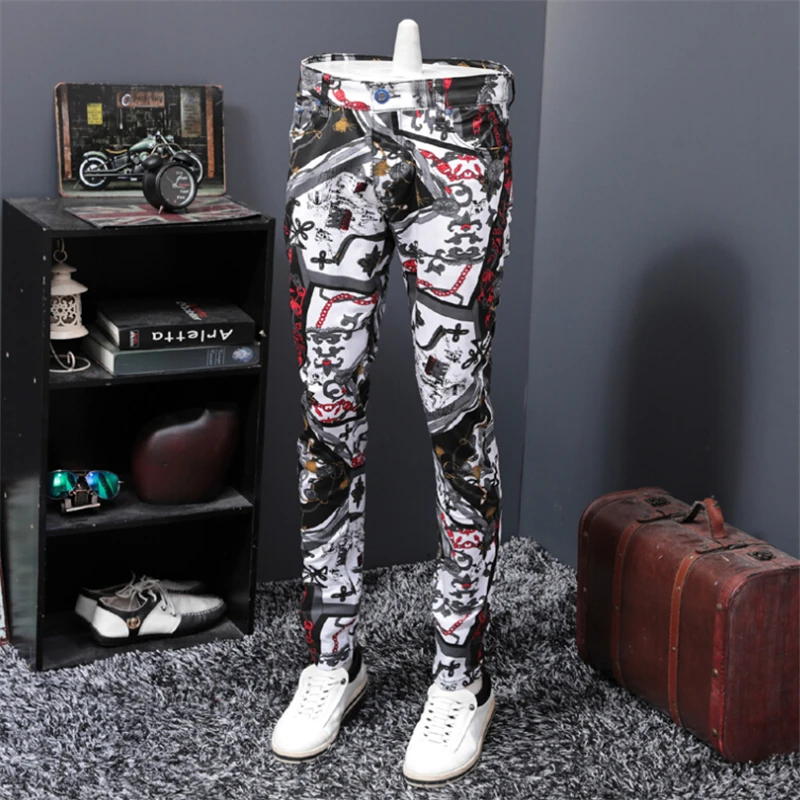 

Новые джинсы, высококачественные джинсовые брюки, роскошный дизайн