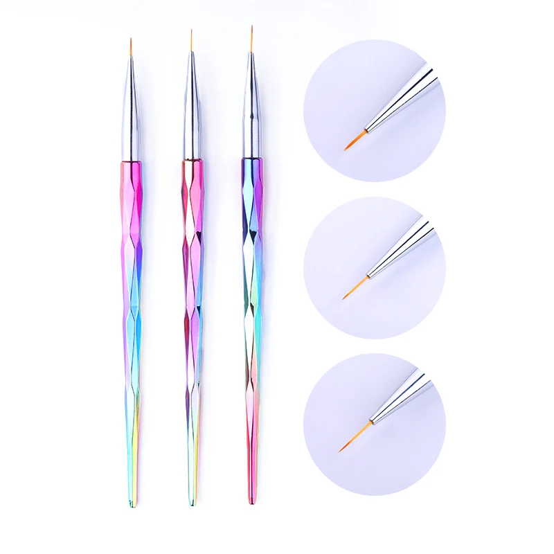 AB Colors Кисть для ногтей Гелевая дизайна 1 шт./компл. кисть с эффектом омбре