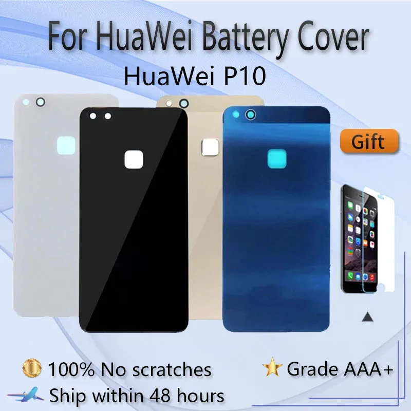 Задняя крышка батарейного отсека для Huawei P10 Lite WAS LX1 LX2 LX3 LX1A LX2J с запасными частями