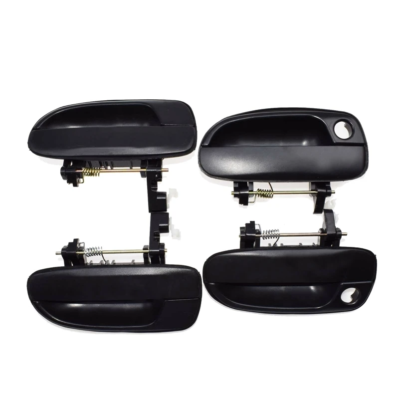 4PCS(Front Rear Left Right)Outer Outside Exterior Door Handle Black for Hyundai Accent 2000-2005 New | Автомобили и мотоциклы