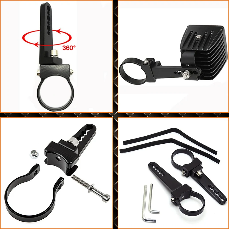 Регулируемые кронштейны для крепления прожсветильник мотоцикла 4X4 внедорожника