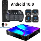 ТВ-приставка OUTMIX PRO на Android 10.0TV, 2,45,8 ГГц, Wi-Fi, bluetooth, 4 + 3264 ГБ, 128 ГГц