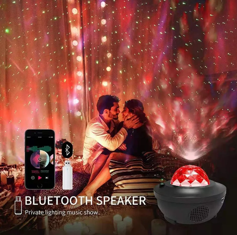 

Bluetooth USB Music Starry Sky Projector Night Light for Children Star Projector Led Lights for Decoration LED Galaxy Projector