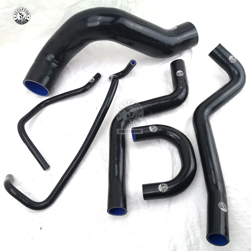 Силиконовые шланговые зажимы радиатора для 05-06 Mustang GT V8 / 05-10 GT500 (6 шт.)