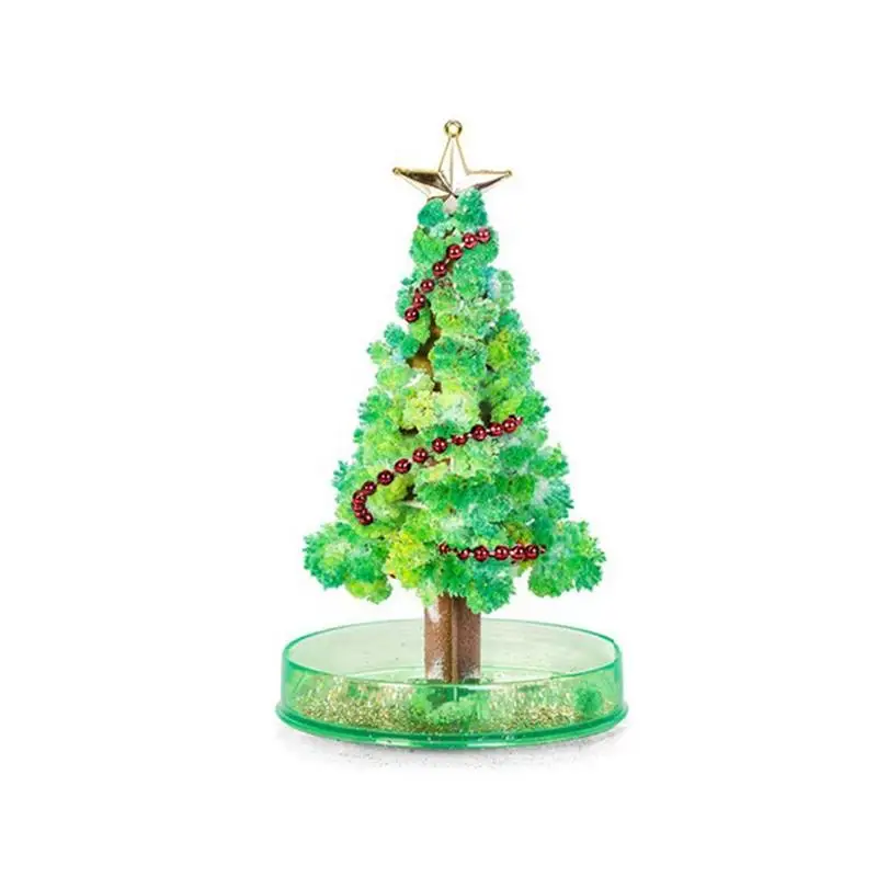 

Paper Christmas Tree Flowering Paper Tree Blossom Tree Toys Soaked in Water Romantic Blossom Tree Cryst