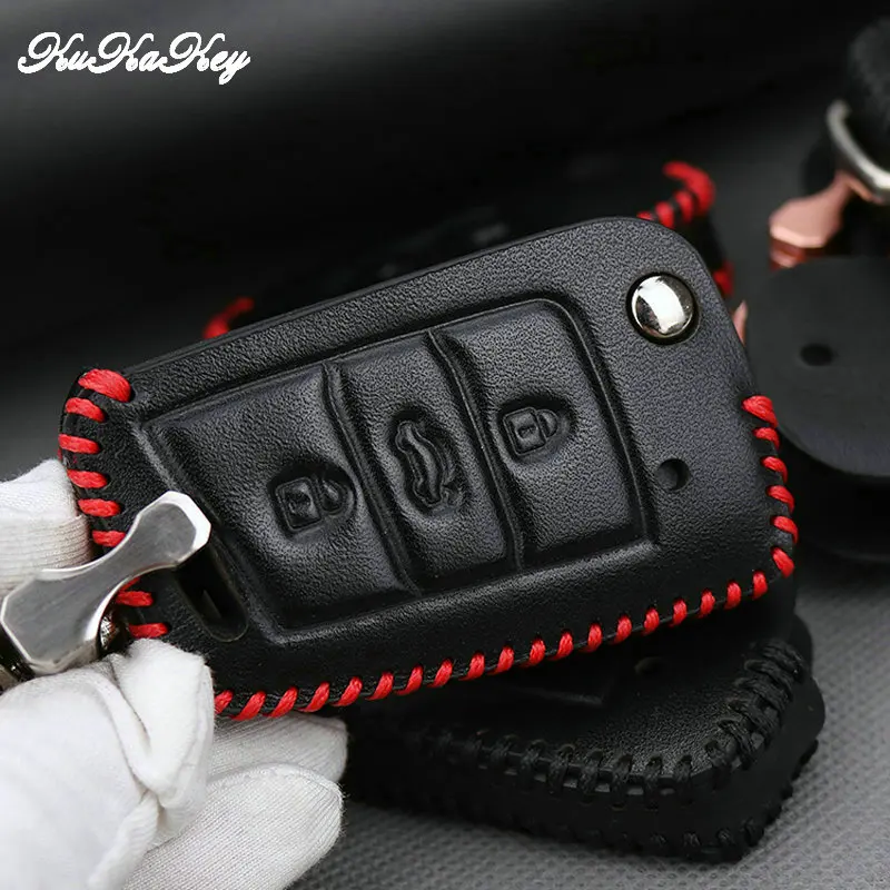 Чехол для ключа VW Golf 4 5 6 7 MK4 MK7 Gti Caddy Passat b8 Scirocco polo|Футляр автомобильного ключа| |