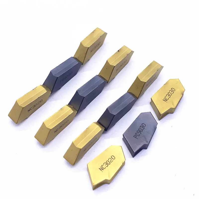 Ranurado de SP200 SP300 SP400 PC9030 NC3020 NC3030 inserciones de carburo de ranurado SP 300 herramientas de torno de torneado insertar