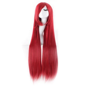Similler аниме 100 см 40 дюймов длинные женские синтетические парики для косплея волосы синий розовый парики с Омбре для женщин парик Peruca Хэллоуин