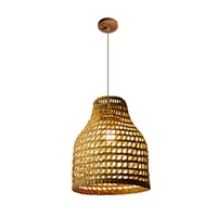 vietnamese straw chandelier bamboo lamp new chinese lantern hotel tea staircase hotel japanese woven lampshade lamp