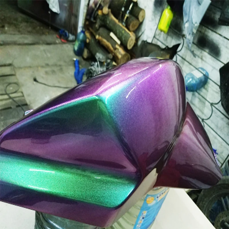 Пигменты хамелеоны YB86 акриловая краска порошковое покрытие хамелеоновая для