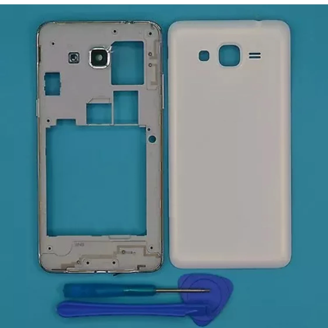 Для Samsung Galaxy Grand Prime G531 G531H G531F корпус средняя рамка + задняя крышка батарейного