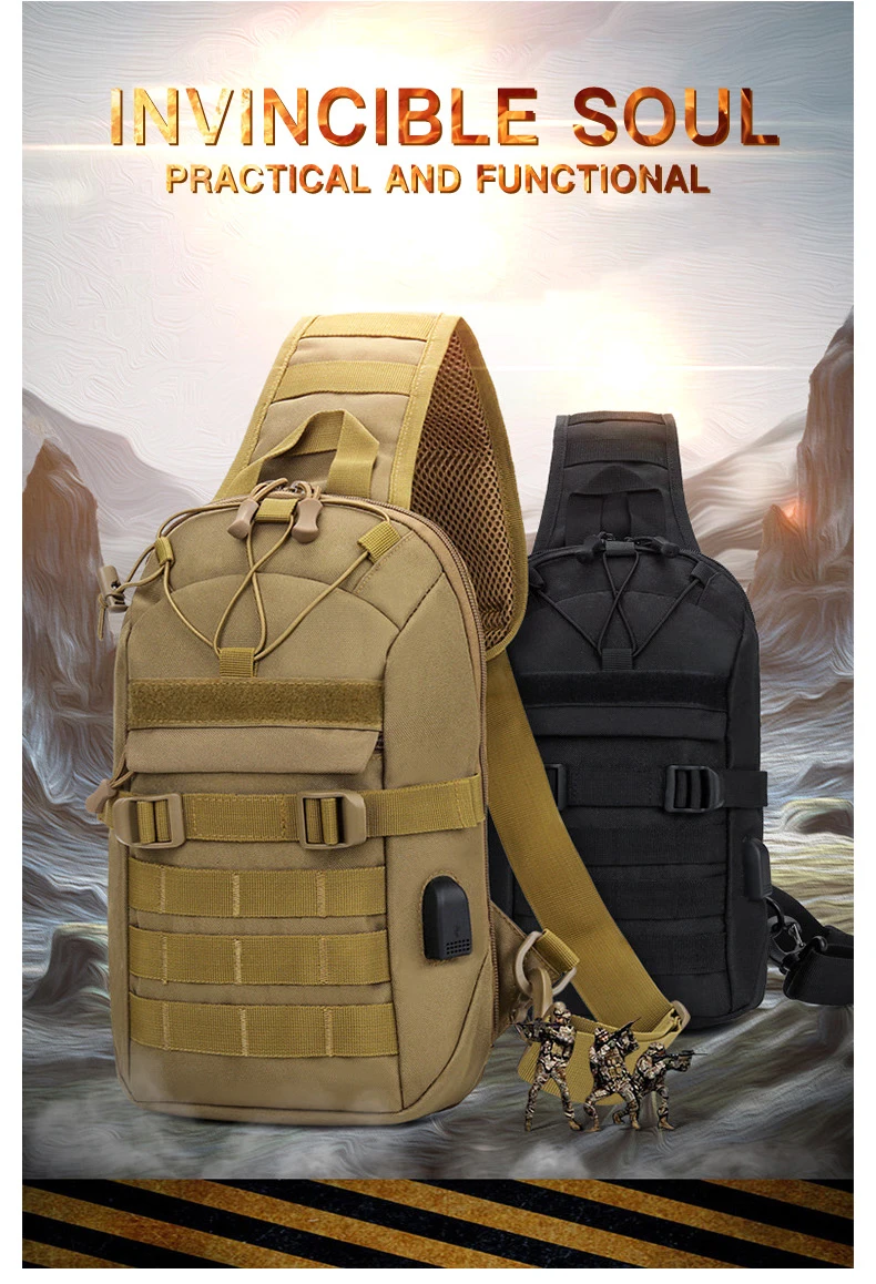 Тактический крепеж Сумка Рюкзак Molle EDC Военная Униформа Диапазон Сумка на одно плечо ремень небольшой рюкзак для спорта на открытом воздухе Rover нагрудная сумка