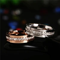 2021 new exclusive design classic ring male and female friends fashion charm jewelry diamond ring wedding gift