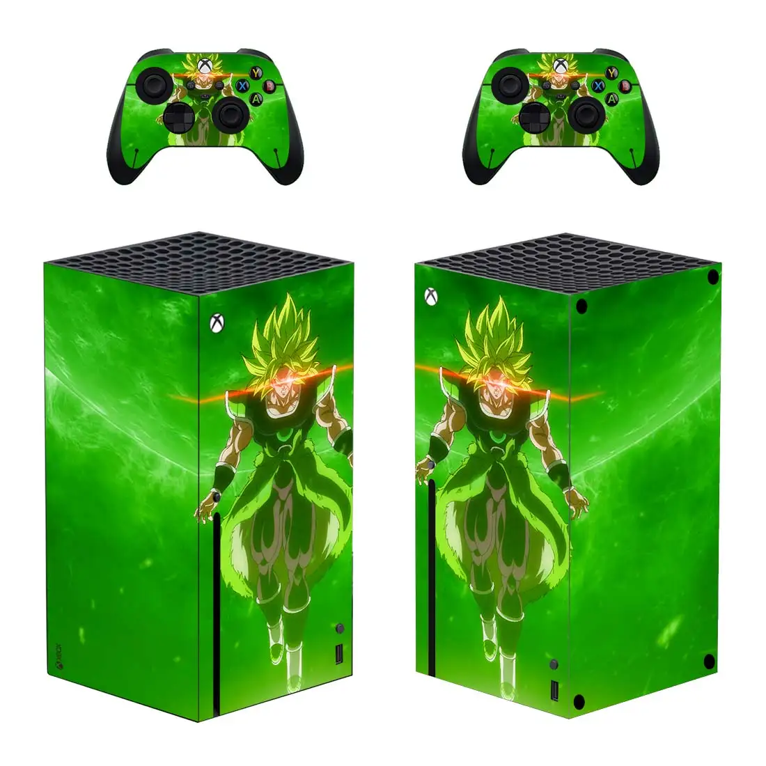 Аниме персонажи Гоку Веджета кожи Стикеры наклейка чехол для Xbox серии X Slim