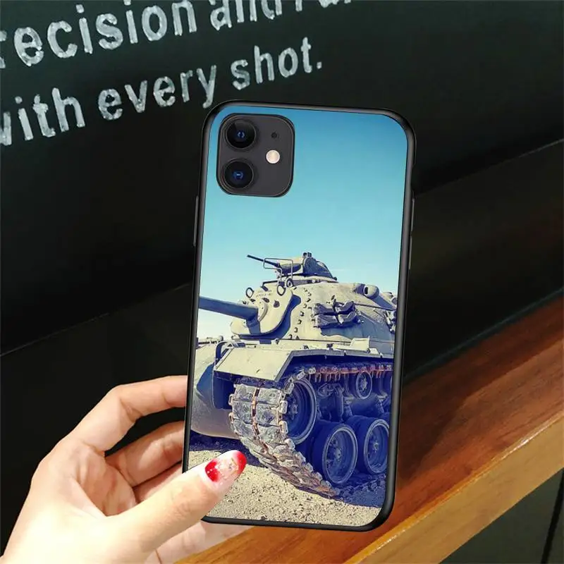 

World Of Tanks Phone Case For Iphone 5 5S SE 6 6s 7 8 plus X Xr XS 11 12 Mini Pro Max Cover Fundas Coque