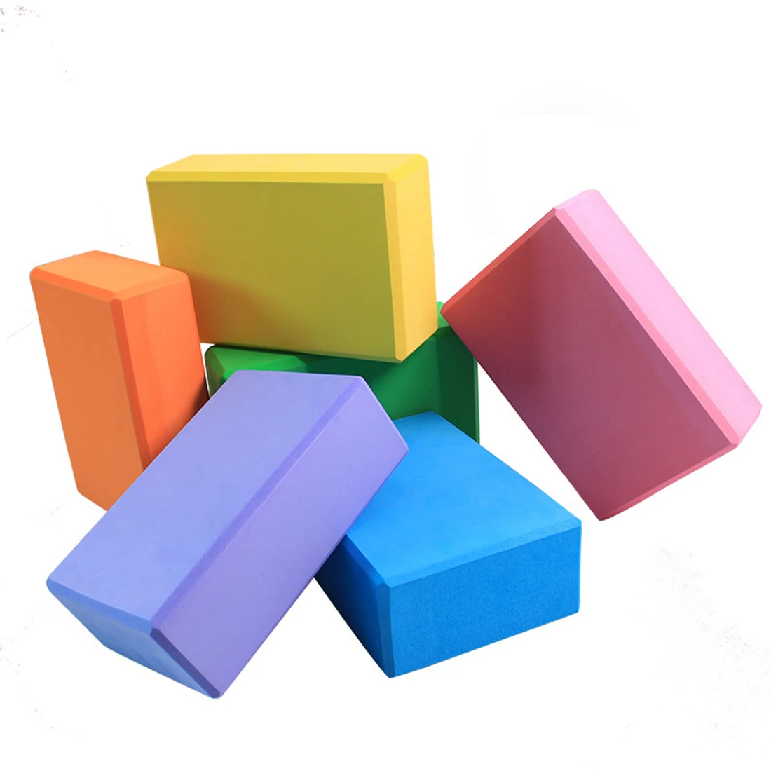 

EVA Foam Yoga bricks Stretching Aid Exercise Compression High hardness