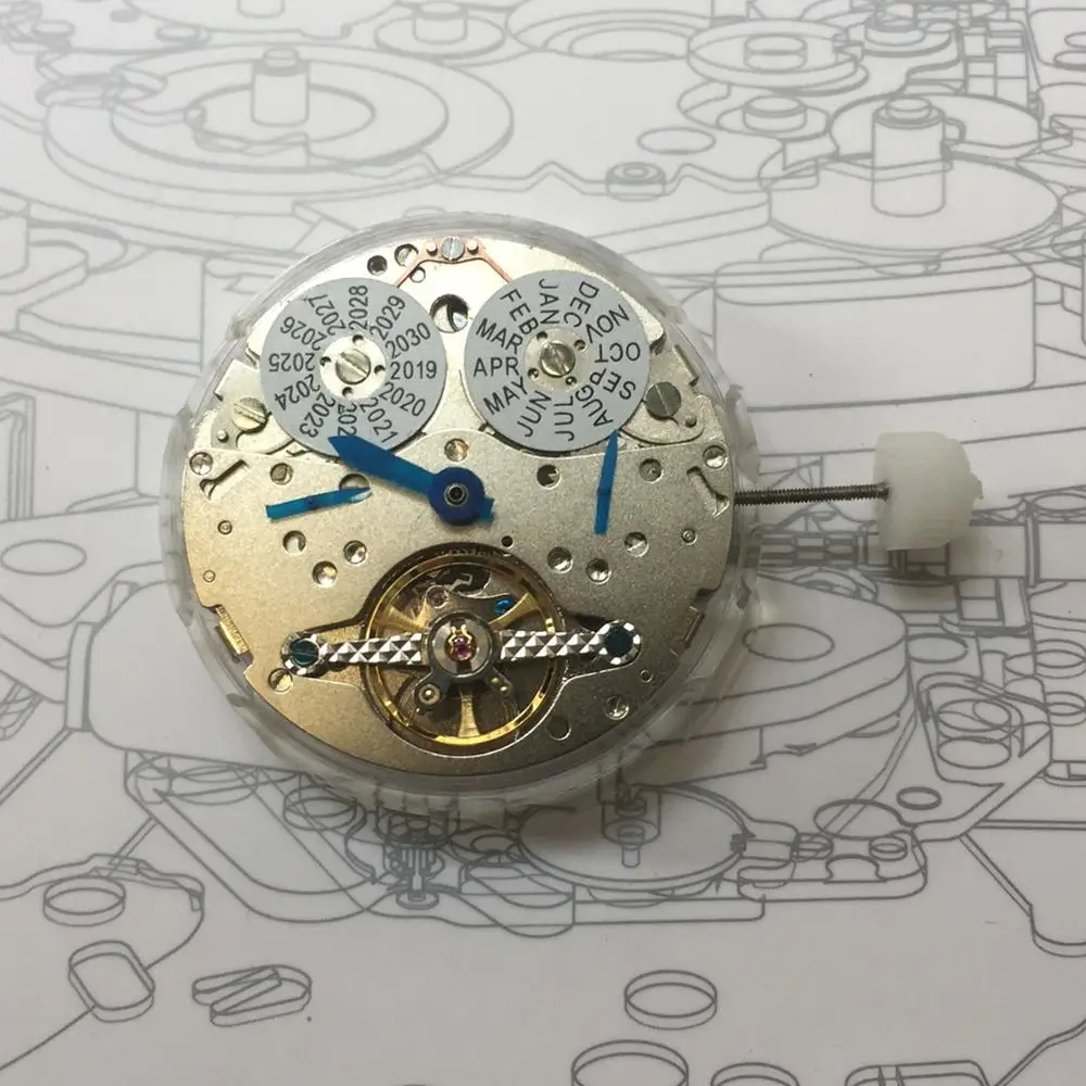 Часы Аксессуары для перемещения внутреннего механического движения 12 точечный