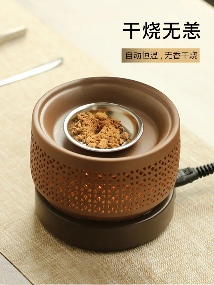 

Ceramic Electrical Incense Burner Holder Sandalwood Agarwood Office Incense Burners House Bruleur Encens Home Decor DF50XXL