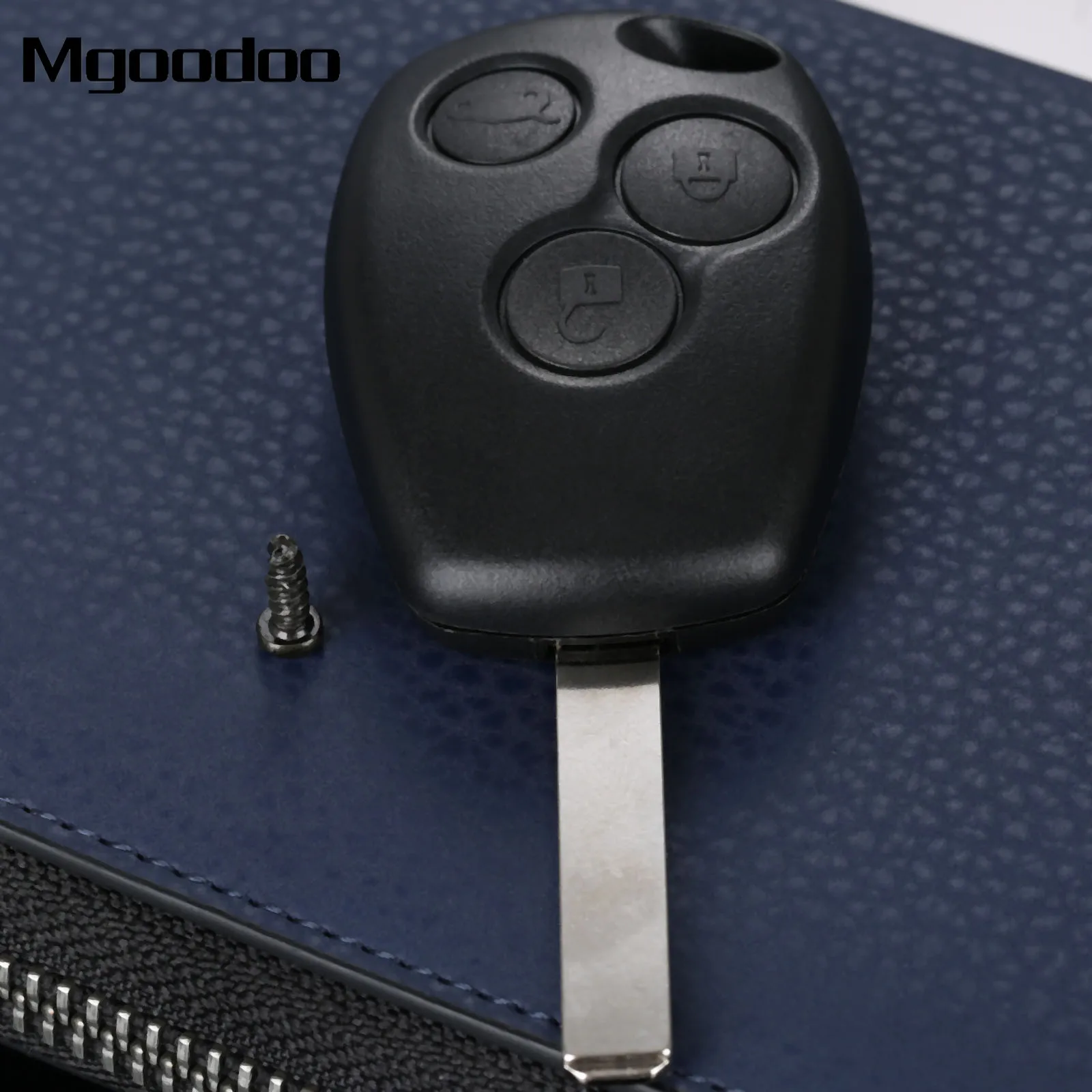 Mgoodoo Auto Replacement Key Car-covers 3 Button Remote Car Fob Shell Case For Renault Modus Clio Kangoo Twingo Uncut Blade | Автомобили и