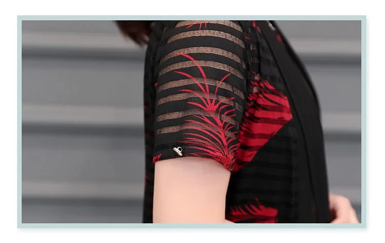 Женское облегающее Платье До Колена элегантное платье из двух частей с принтом в