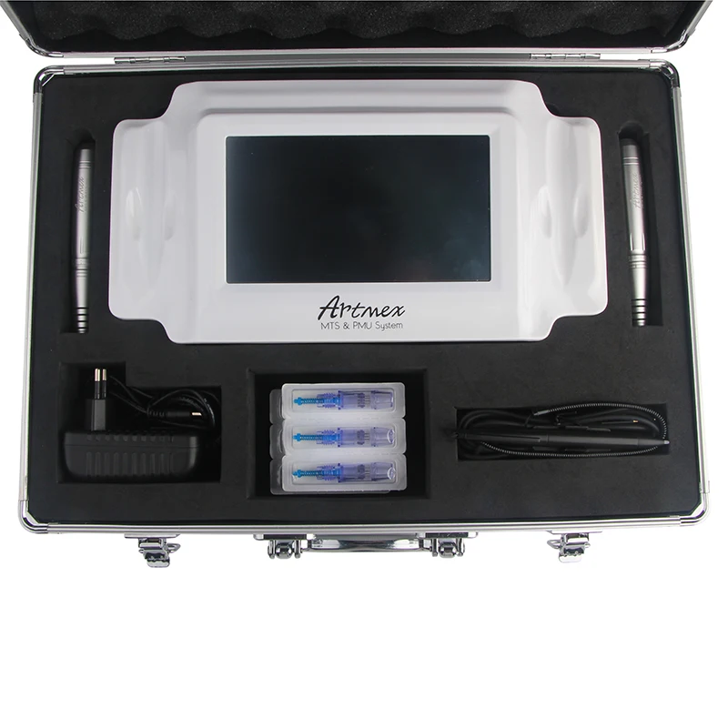 Профессиональная тату ручка Artmex V8 цифровая машинка для перманентного макияжа