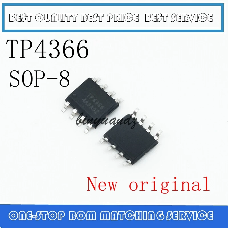 Бесплатная доставка 10 шт. TP4366 SOP-8 зарядка и разряд 1 а четыре световых индикатора