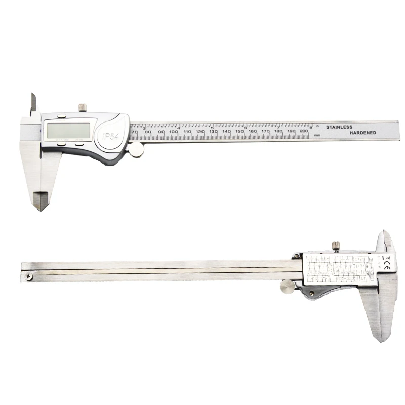 Industrial IP54 LCD Digital Caliper 0-150mm 6 &quotStainless Steel Metal Casing Vernier Electronic |