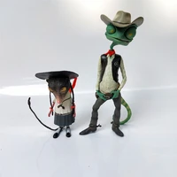 2pcs rango movie character toy lizard doll 7 rango action figure give your child a birthday present
