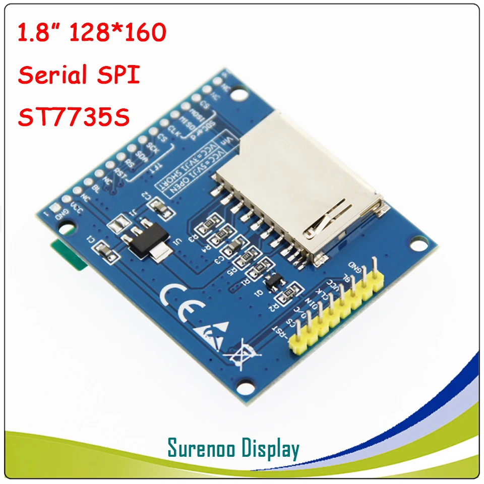 1,8 дюймов 128*160 SPI серийный TFT ЖК-модуль драйвер экрана IC ST7735S для MCU без сенсорной панели