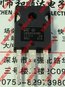 10PCS STGW30NC60WD TO-247 600V 30A