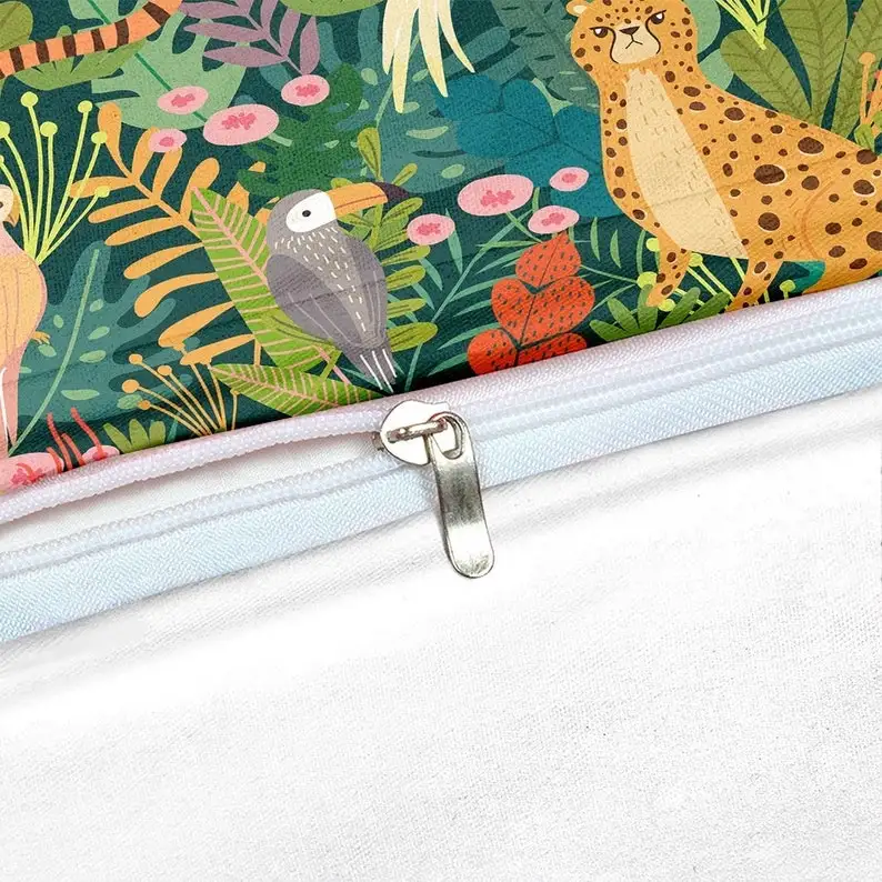 Изготовитель: Ho Me Lili комплект пододеяльников с изображением животных сафари