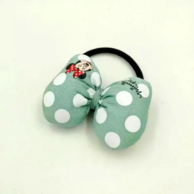 

Minnie Hair Clips Korean Dot Mickey Bow Children's Hairpin Little Girl Side Clip Girls Hair Rope Rubber Band Headdress