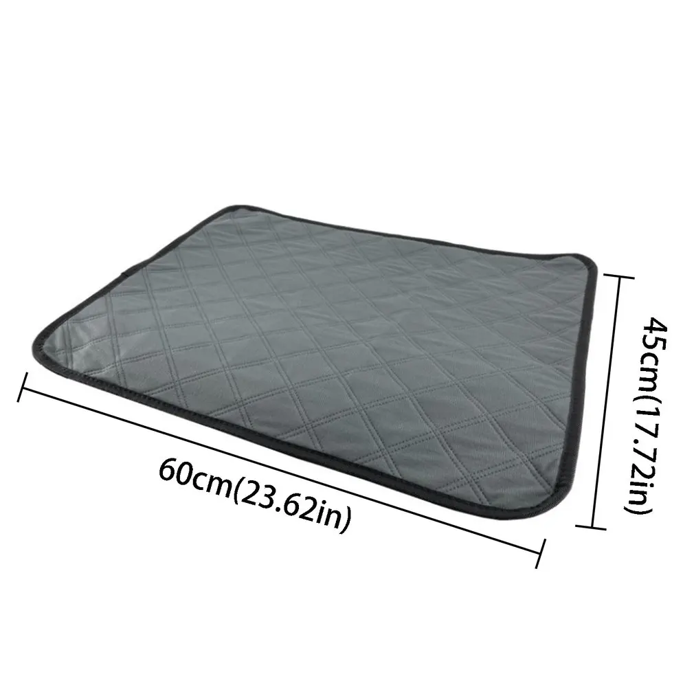 

Washable Reusable Waterproof Absorbent Pet Changing Pad For Dogs Cats Dog Changing Pad Pee Pads Traning Mat Diaper For Home