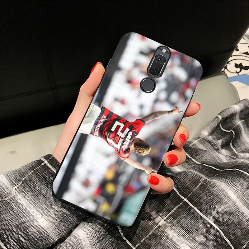 Чехол для телефона Flamengo RJ FC чехол Huawei P10 P20 P30 Pro черный мягкий из ТПУ DIY Barbosa Honor 8 9 20