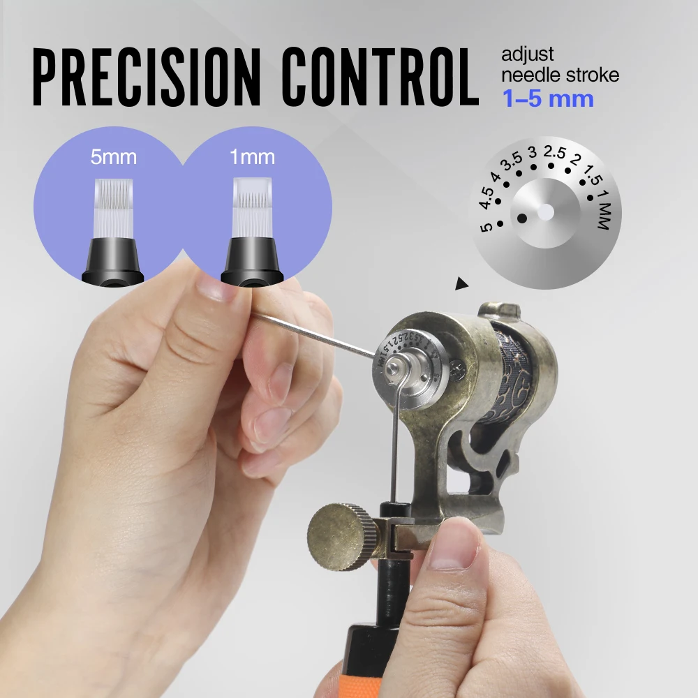 

Profession Tattoo Rotary Pen Hybrid Permanent Makeup Tattoo Machine Strong Quiet Motor Machine For Tattoo Supply Tattoo Set